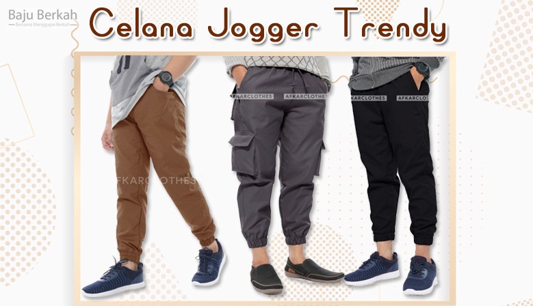 Celana Jogger Trendy